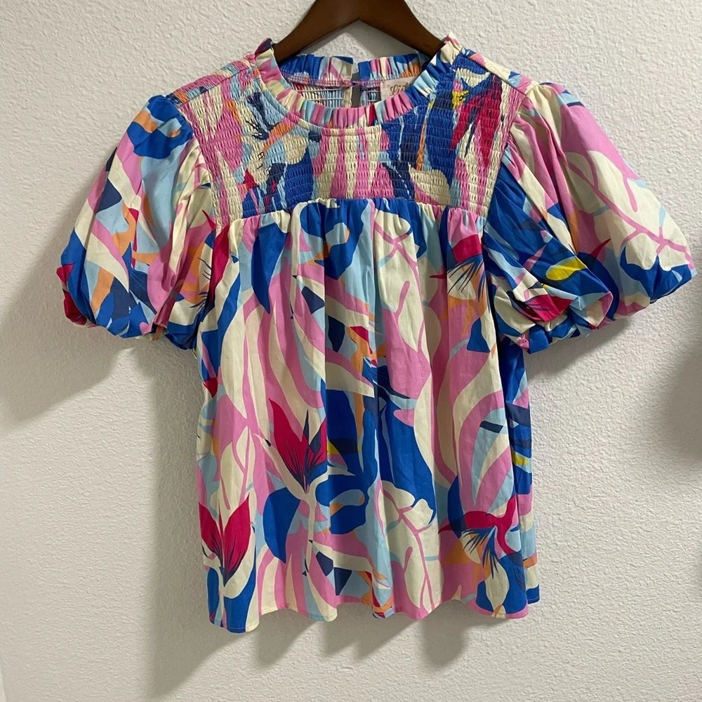 Listicle Colorful Women's Top